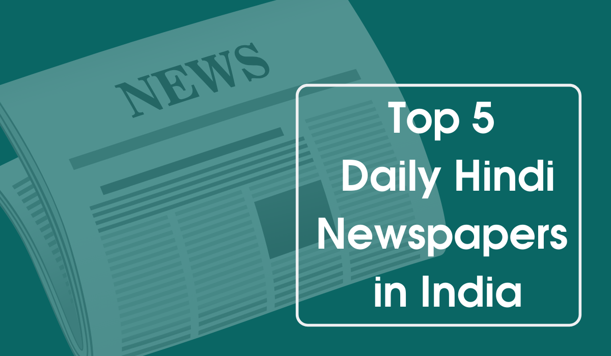 Top 5 Daily Hindi Newspapers in India