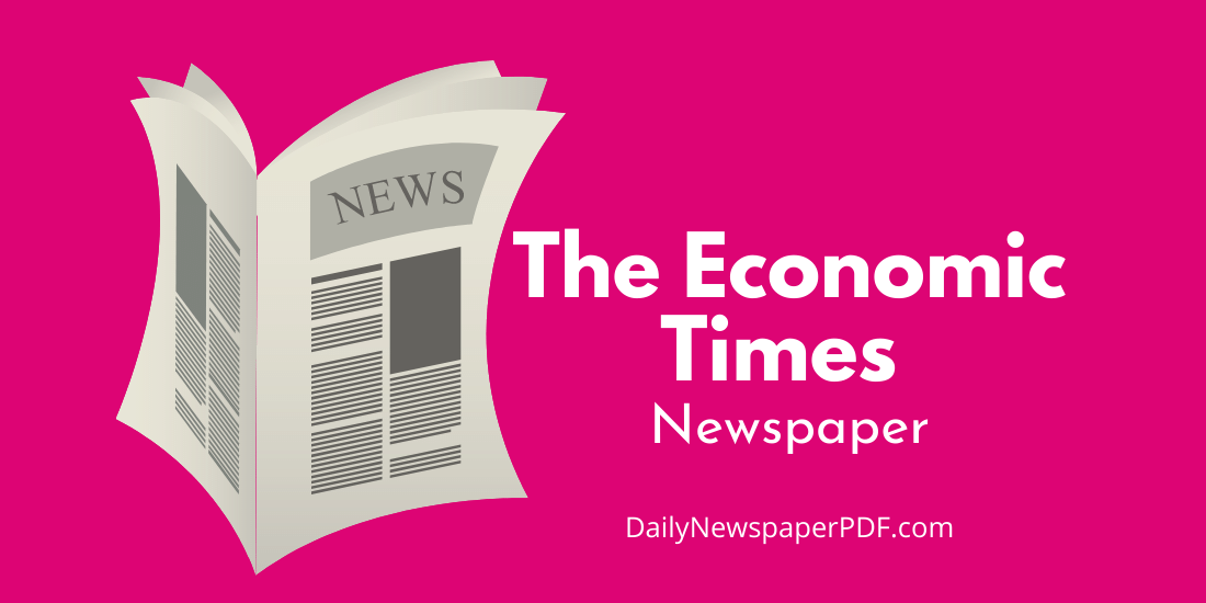 the economic times pdf