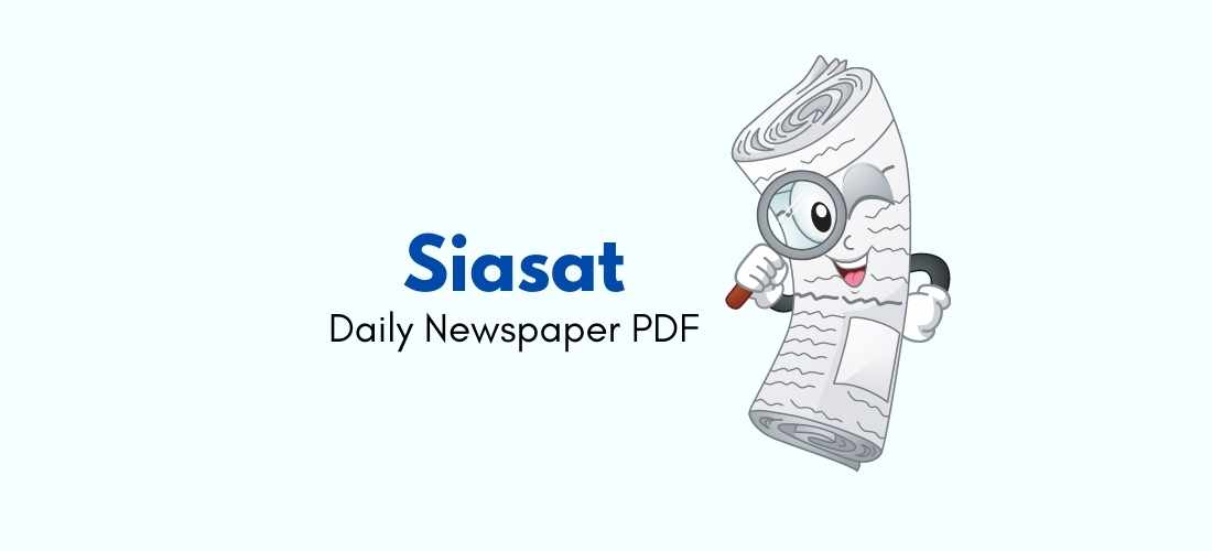 Siasat Newspaper PDF